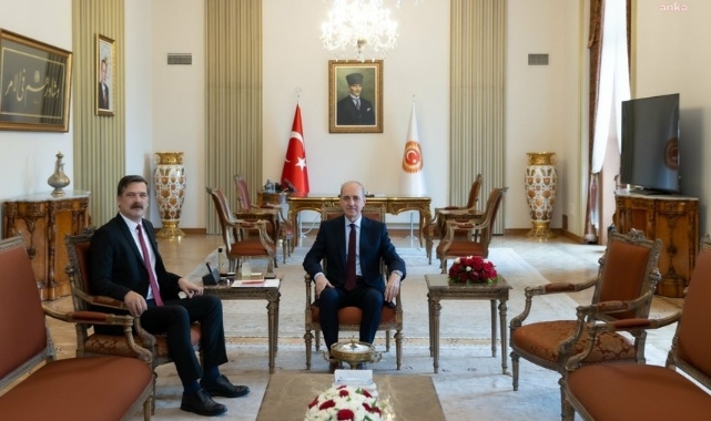 Erkan Baş, Numan Kurtulmuş'u ziyaret etti; Can Atalay'ın tutukluğuna itirazlarını iletti