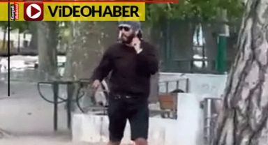Fransa'yı ayağa kaldıran görüntüler, parka girip çocuklara saldırdı