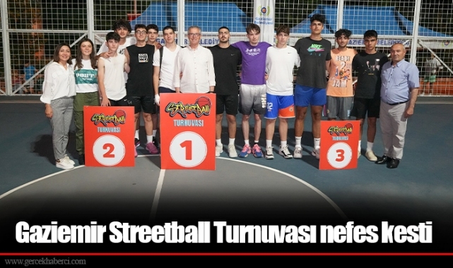 Gaziemir Streetball Turnuvası nefes kesti