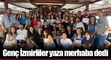 Genç İzmirliler yaza merhaba dedi