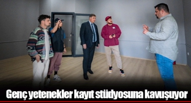 Genç yetenekler kayıt stüdyosuna kavuşuyor