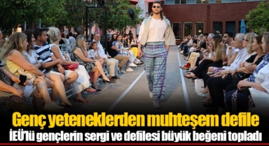 Genç yeteneklerden muhteşem defile