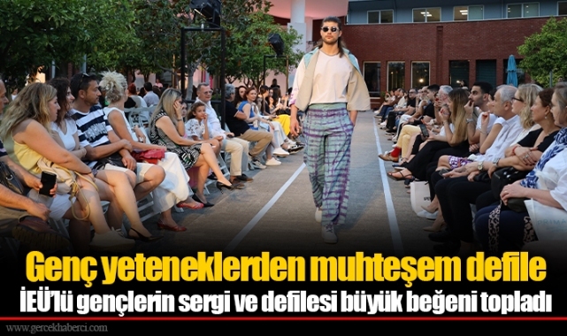 Genç yeteneklerden muhteşem defile