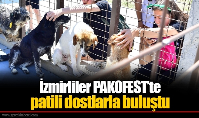 İzmirliler PAKOFEST’te patili dostlarla buluştu
