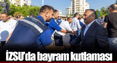 İZSU’da bayram kutlaması