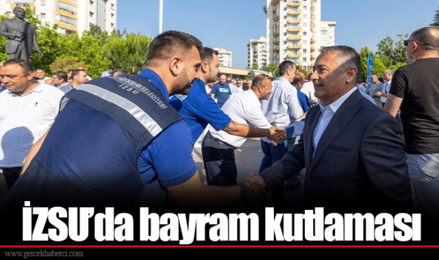 İZSU’da bayram kutlaması
