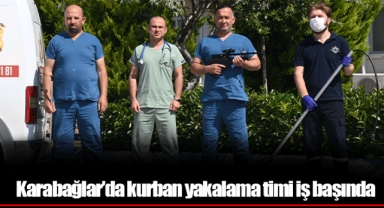 Karabağlar’da kurban yakalama timi iş başında