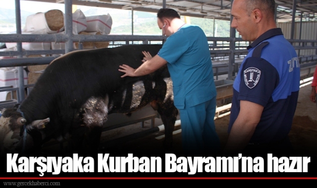 Karşıyaka Kurban Bayramı’na hazır