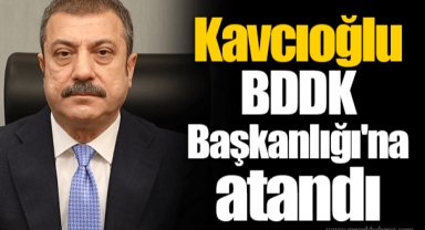 Kavcıoğlu BDDK Başkanlığı'na atandı