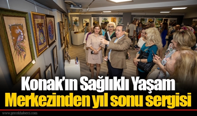 Konak’ın Sağlıklı Yaşam Merkezinden yıl sonu sergisi