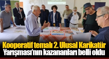 Kooperatif temalı 2. Ulusal Karikatür Yarışması’nın kazananları belli oldu