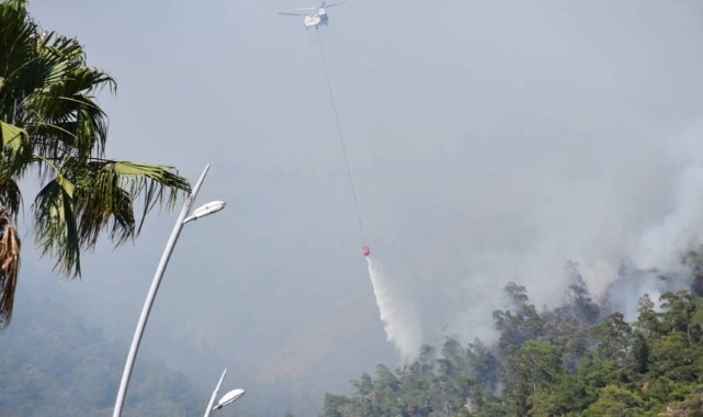 Marmaris’teki orman yangınıyla ilgili gözaltına alınan kişi serbest bırakıldı