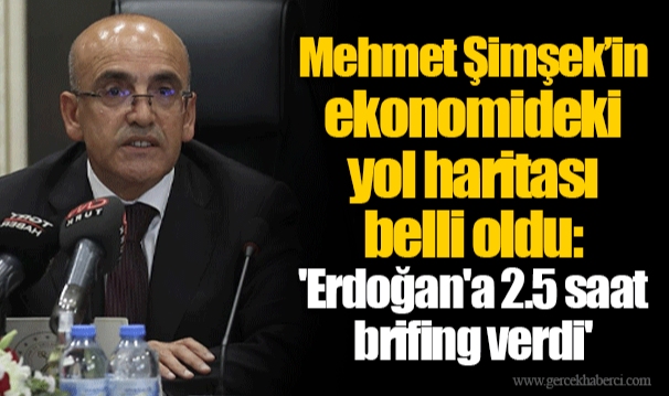 Mehmet Şimşek’in ekonomideki yol haritası belli oldu: 'Erdoğan'a 2.5 saat brifing verdi'
