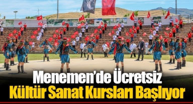 Menemen’de Ücretsiz Kültür Sanat Kursları Başlıyor