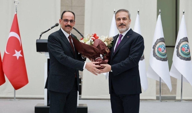 MİT Başkanlığı'nda devir teslim töreni: İbrahim Kalın görevi devraldı