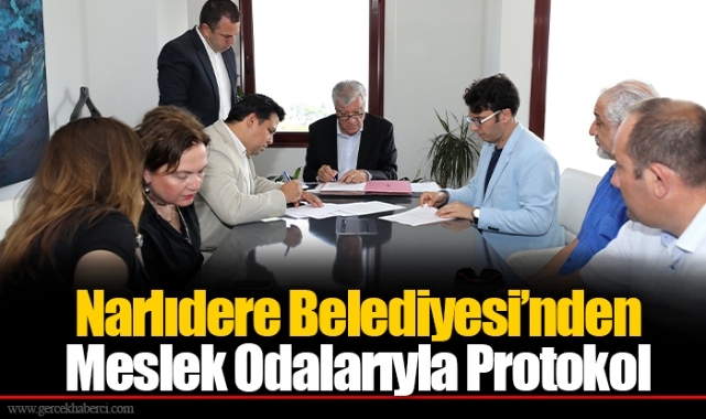 Narlıdere Belediyesi’nden Meslek Odalarıyla Protokol