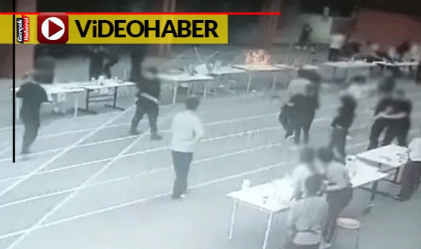Okulda deney faciası... Görüntüleri ortaya çıktı! İşte o anlar