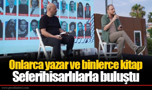 Onlarca yazar ve binlerce kitap Seferihisarlılarla buluştu