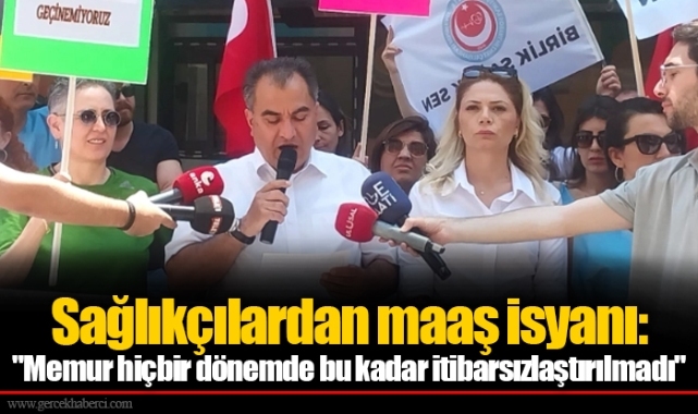 Sağlıkçılardan maaş isyanı: "Memur hiçbir dönemde bu kadar itibarsızlaştırılmadı"