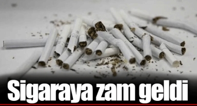 Sigaraya zam geldi
