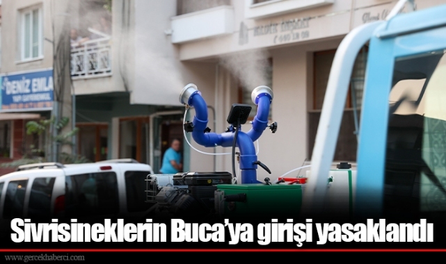 Sivrisineklerin Buca’ya girişi yasaklandı