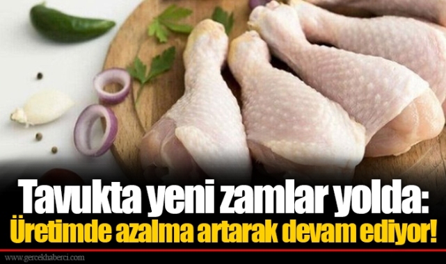 Tavukta yeni zamlar yolda: Üretimde azalma artarak devam ediyor!