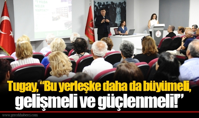 Tugay, “Bu yerleşke daha da büyümeli, gelişmeli ve güçlenmeli!”