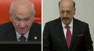 Vedat Bilgin yemin metninin dışına çıktı, Devlet Bahçeli uyardı