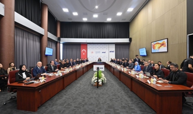 Yeni İçişleri Bakanı Yerlikaya'nın ilk toplantısı AFAD'la