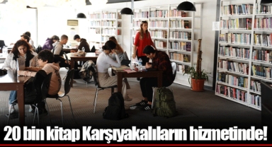 20 bin kitap Karşıyakalıların hizmetinde!