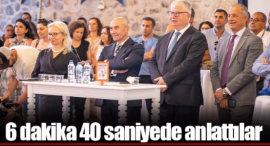 6 dakika 40 saniyede anlattılar