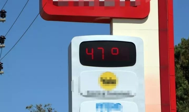 Adana&#039;da termometreler 47 dereceyi gösterdi