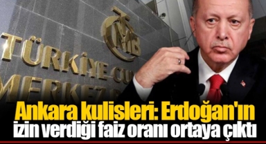 Ankara kulisleri: Erdoğan'ın izin verdiği faiz oranı ortaya çıktı