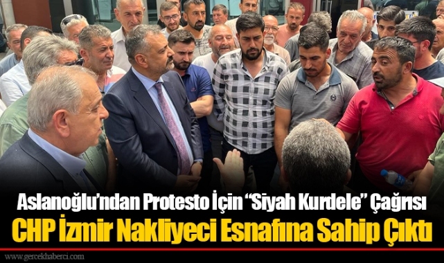 Aslanoğlu’ndan Protesto İçin “Siyah Kurdele” Çağrısı