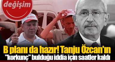 B planı da hazır! Tanju Özcan'ın