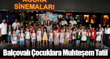 Balçovalı Çocuklara Muhteşem Tatil