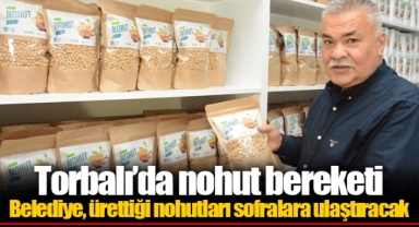 Belediye, ürettiği nohutları sofralara ulaştıracak
