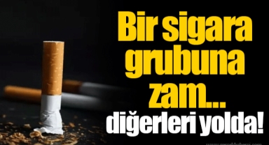 Bir sigara grubuna zam... diğerleri yolda!