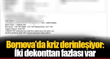 Bornova'da kriz derinleşiyor: İki dekonttan fazlası var