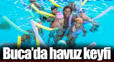 Buca’da havuz keyfi
