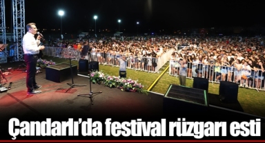 Çandarlı’da festival rüzgarı esti