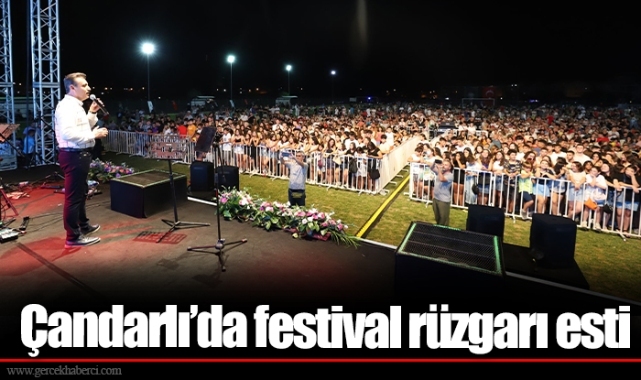 Çandarlı’da festival rüzgarı esti
