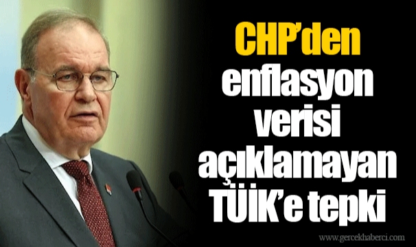 CHP’den enflasyon verisi açıklamayan TÜİK’e tepki