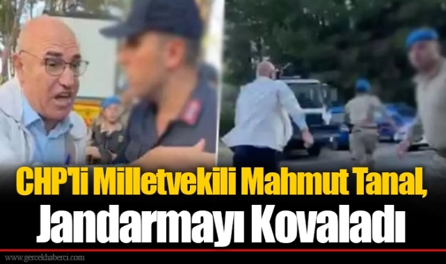 CHP'li Milletvekili Mahmut Tanal, Jandarmayı Kovaladı