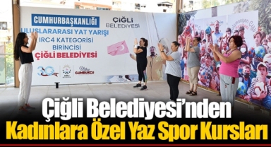 Çiğli Belediyesi’nden Kadınlara Özel Yaz Spor Kursları