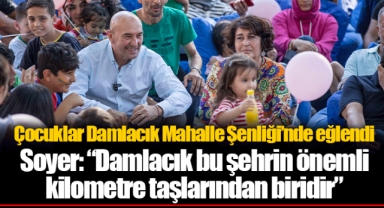 Çocuklar Damlacık Mahalle Şenliği’nde eğlendi