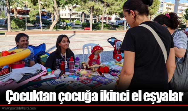 Çocuktan çocuğa ikinci el eşyalar