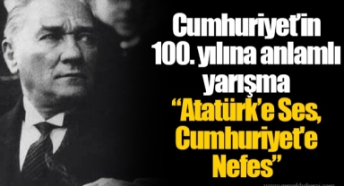 Cumhuriyet’in 100. yılına anlamlı yarışma
