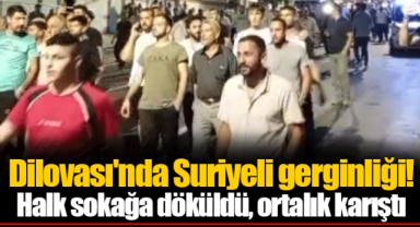 Dilovası'nda Suriyeli gerginliği! Halk sokağa döküldü, ortalık karıştı