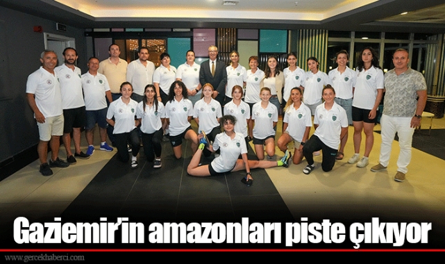 Gaziemir’in amazonları piste çıkıyor